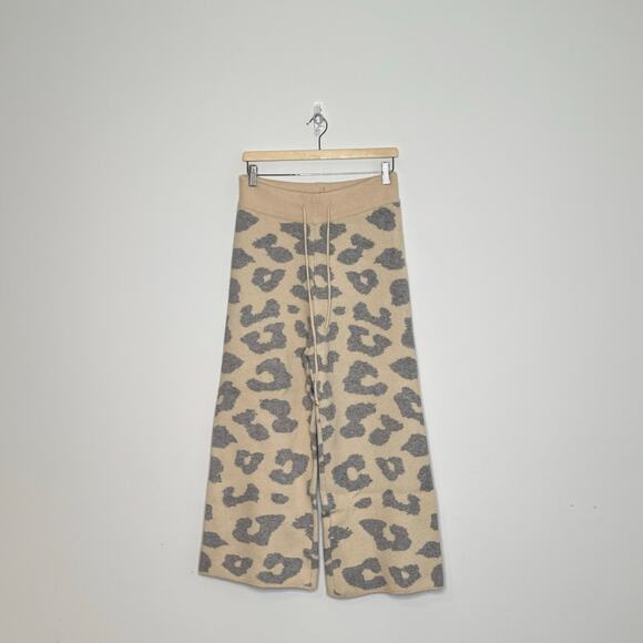 NEVER FULLY DRESSED | Copenhagen Leopard Knit Trouser | 4 - Picture 3 of 6